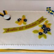 Studenttårta Fyrkantig